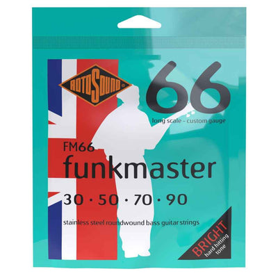 Encordado Rotosound FM66 Bajo Electrico Funkmaster 30-90