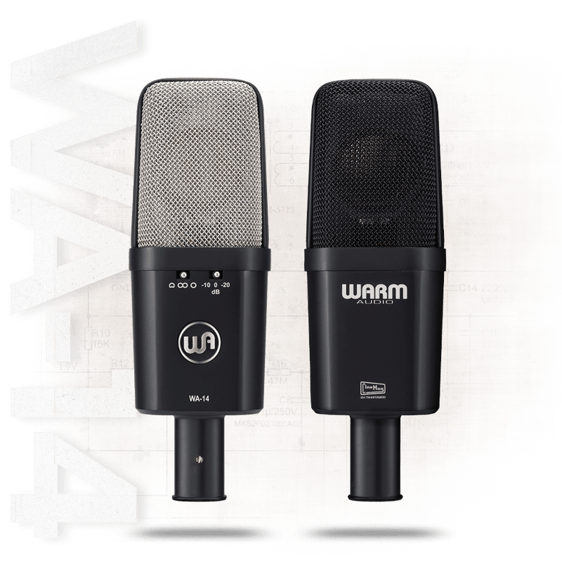 Par De Micrófonos De Condensador Warm Audio WA-14SP — vista 2