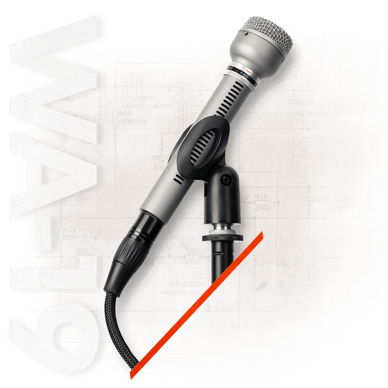 Microfono Warm Audio Wa-19 Plateado
