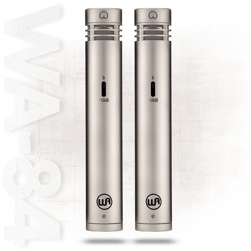 Microfono Warm Audio Wa84-c-n-st Condensador
