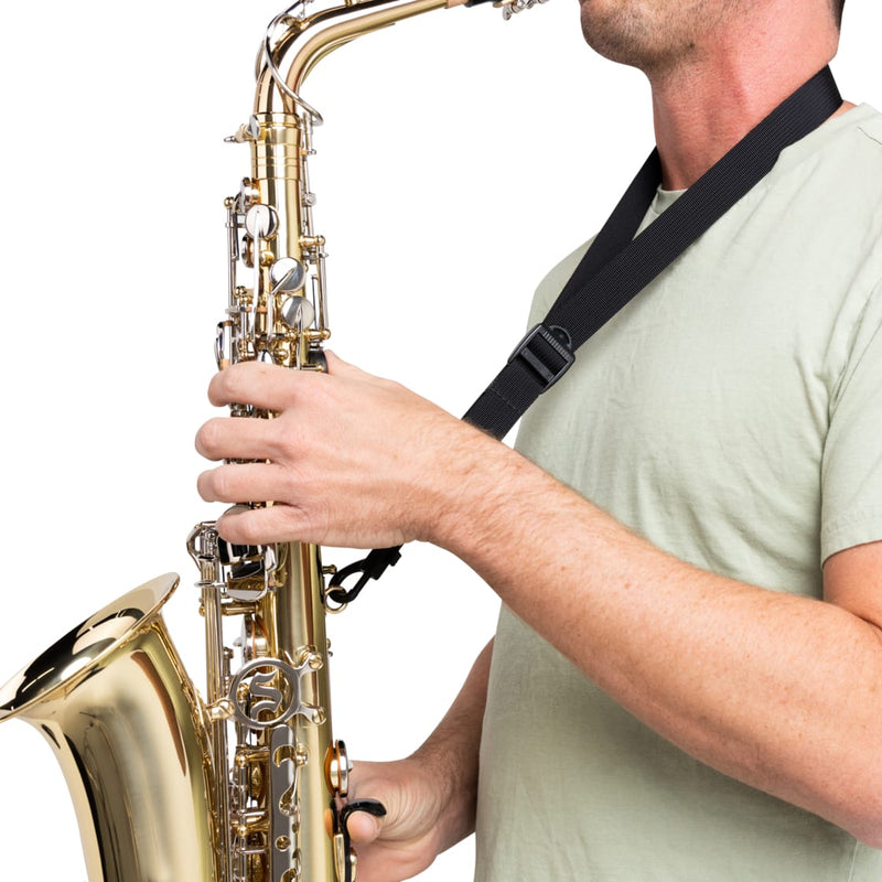 Correa Gator GBNO-SAXSTRAP-BLK Para Saxofón Alto Y Tenor Negra — vista 4