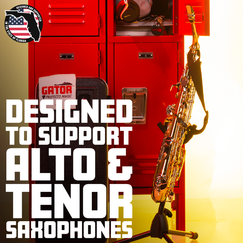 Correa Gator GBNO-SAXSTRAP-BLK Para Saxofón Alto Y Tenor Negra — vista 6