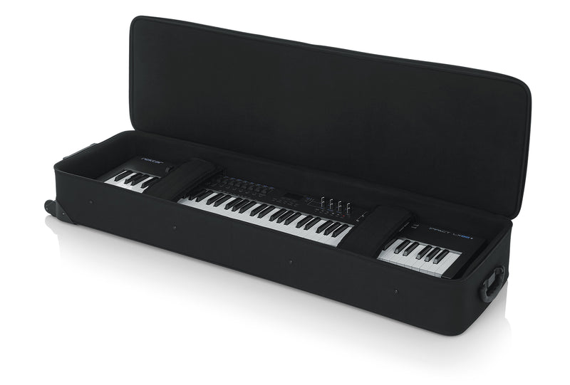 Estuche Gator Semiduro Teclado Gk-88 Slim