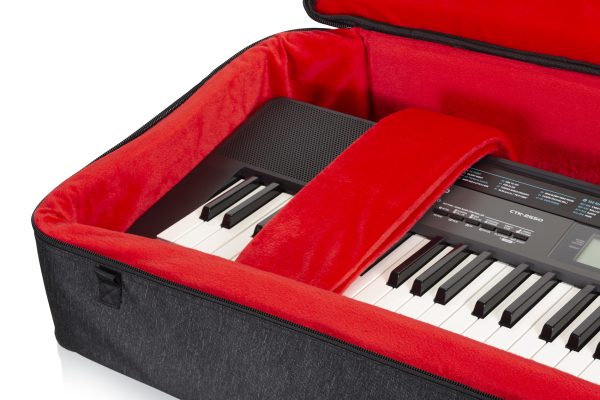 Estuche Gator Semiduro Organeta GTK61SL-BLK