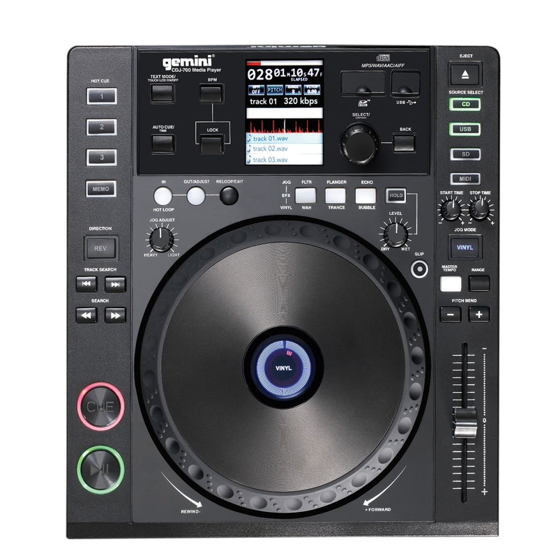 Reproductor Gemini CDJ-700 CD Player