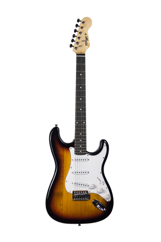 Guitarra Electrica Mc Art+ Js 20 Sst 01 3 Tone Sunburst Kit