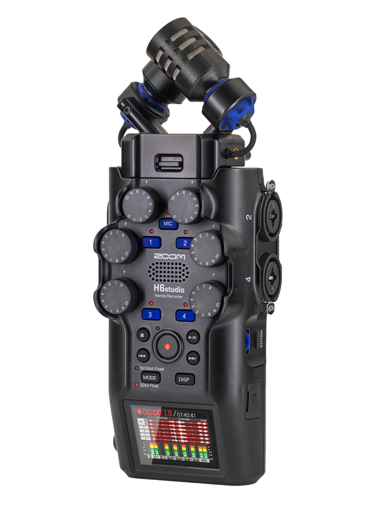Grabadora Zoom H6studio