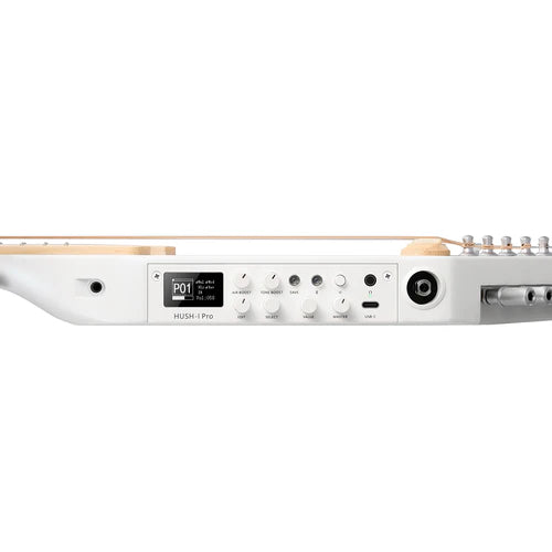 Guitarra Electroacustica Donner Ec6868 Hush-i Pro Blanca