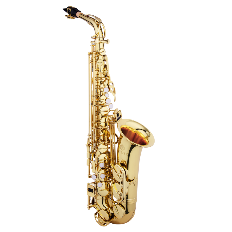 Saxofón Alto Jupiter JAS510Q Lacado Dorado — vista 1