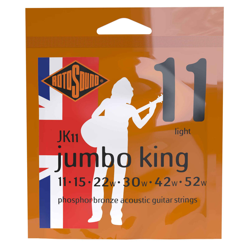 Encordado Rotosound JK11 Guit Acust Jumbo King 11-52