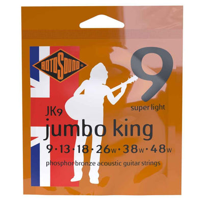 Encordado Rotosound JK9 Guit Acust Jumbo King 9-48
