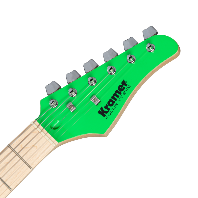 Guitarra Electrica Kramer Focus Kf21ngct1 Vt-211s Verde Neon