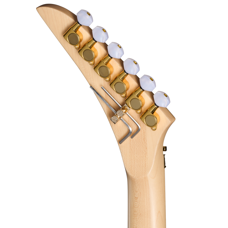Guitarra Eléctrica Kramer Jersey Star, Black Pearl KVJSBKPGF1 — vista 6