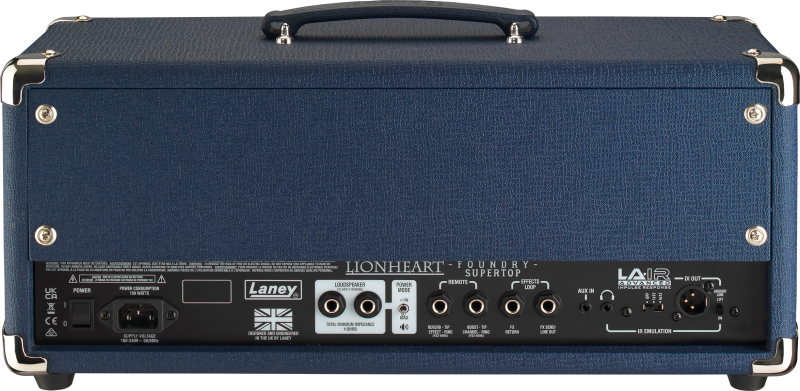 Cabezal Laney Lionheart Foundry LF-SUPERTOP De 120 W — vista 11