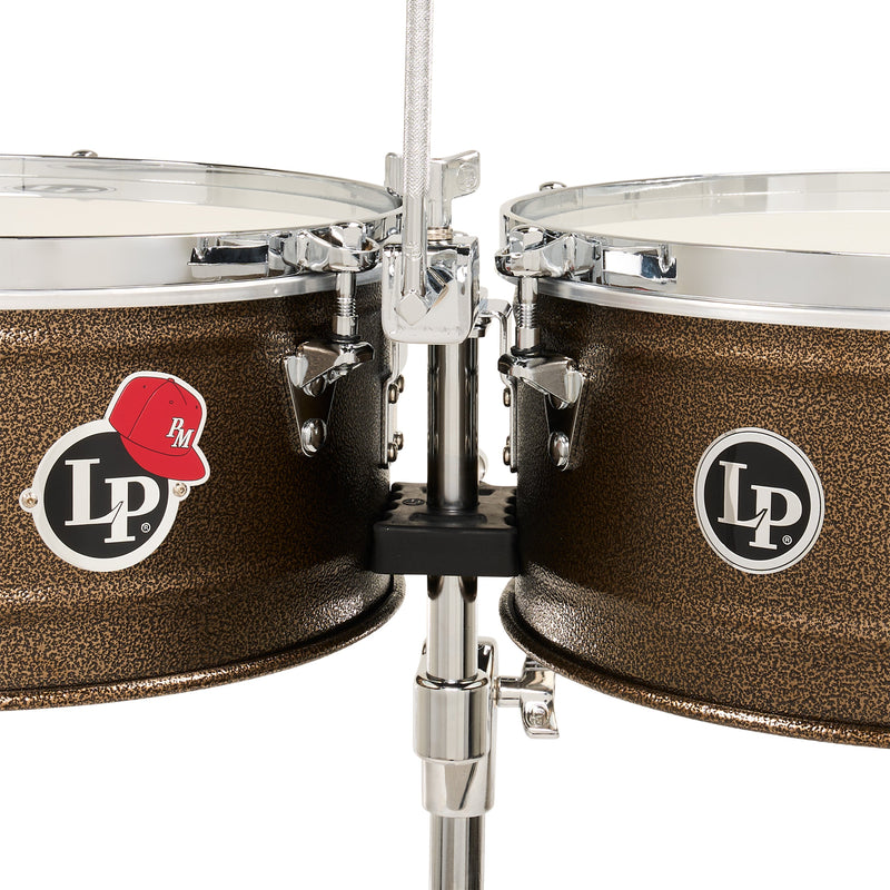 Timbales LP Pedrito Martinez de 14 y 15 pulgadas Dark Mocha — vista 2