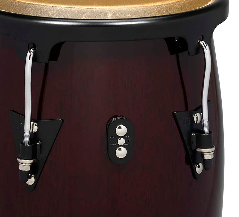 Set de congas LP Aspire de 11 y 12 pulgadas Dark Wood — vista 3