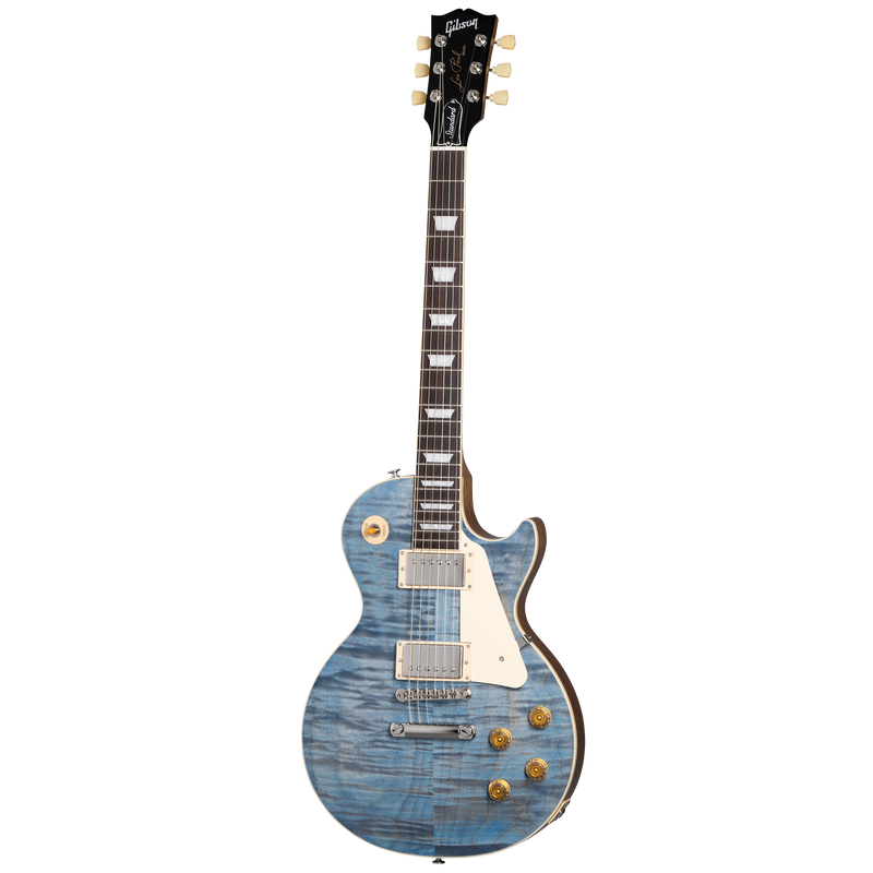Guitarra Eléctrica Gibson Les Paul Standard 50s Custom Color, Ocean Blue LPS500OBNH1 — vista 3