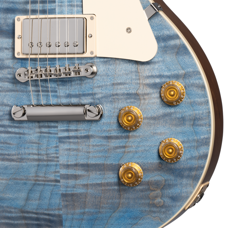 Guitarra Eléctrica Gibson Les Paul Standard 50s Custom Color, Ocean Blue LPS500OBNH1 — vista 7