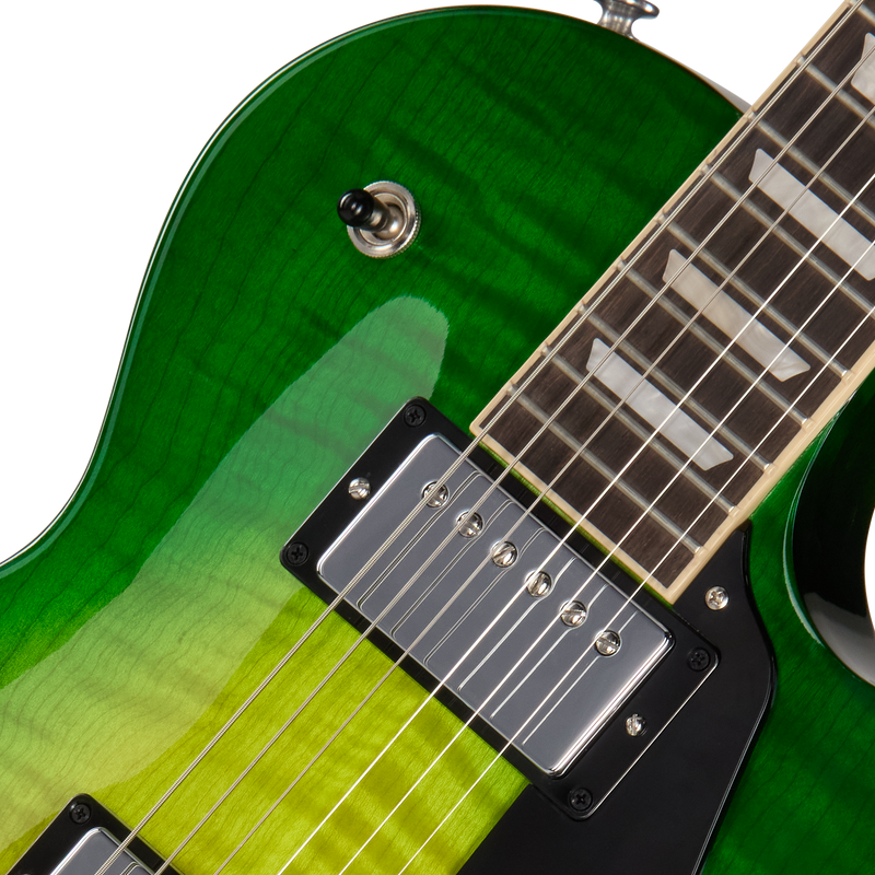 Guitarra Eléctrica Gibson Les Paul Studio Session, Iguana Burst LPSTAA01IUCH1 — vista 7