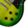 Guitarra Eléctrica Gibson Les Paul Studio Session, Iguana Burst LPSTAA01IUCH1 — vista 8