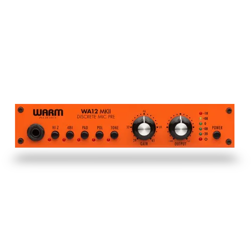 Preamplificador Warm Audio WA12 MKII Naranja — vista 1