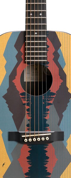 Guitarra acústica Martin LX1 Life is Good — vista 3