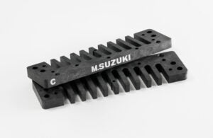 Armónica Suzuki Manji M-20W En Do Con Cubiertas De Nogal — vista 4