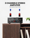 Amplificador Moukey Mk0152 2,0 Bluetooth 5,0 Karaoke