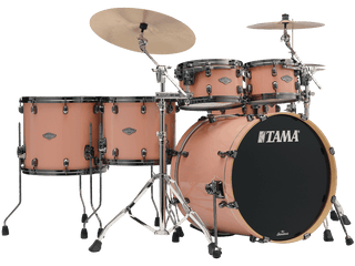 Batería Tama Starclassic Performer Hyper-Drive Dusty Rose Con Redoblante — vista 1