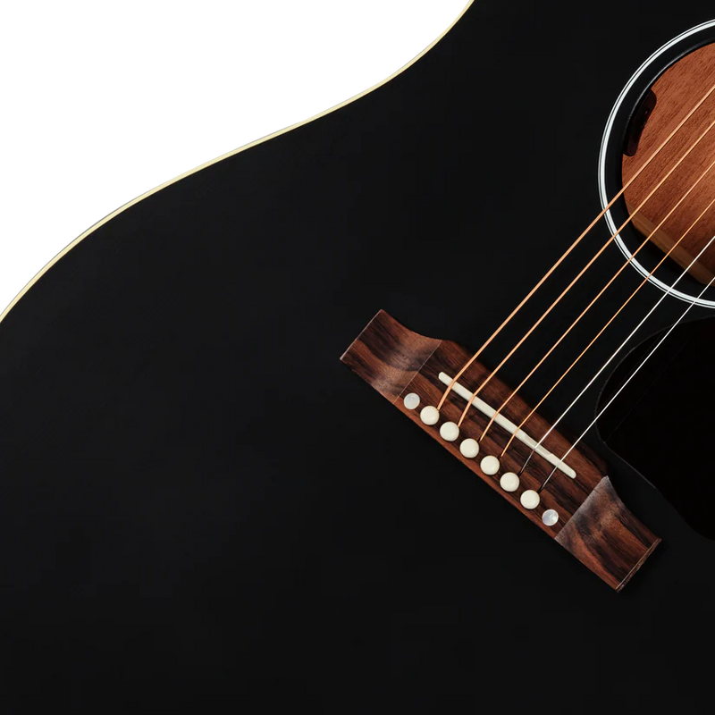 Guitarra Electroacustica Gibson J-45 Special MCRS45SPCEB Satin Ebony