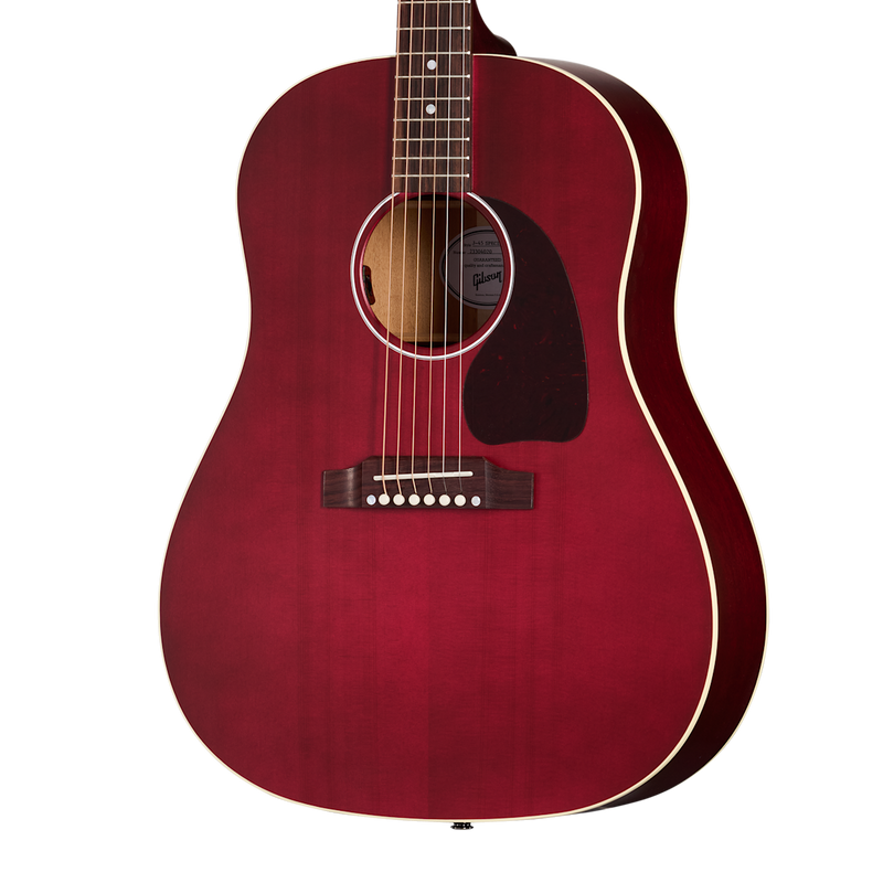 Guitarra Electroacustica Gibson J-45 Special Mcrs45spcwr Vino Tinto