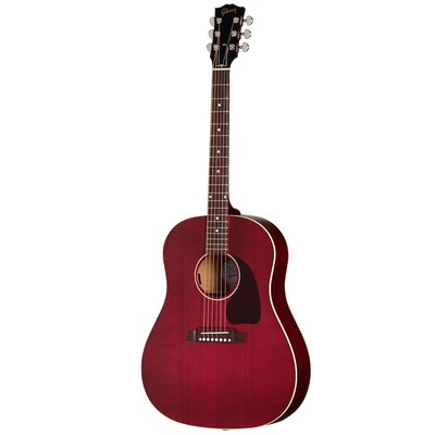 Guitarra Electroacustica Gibson J-45 Special Mcrs45spcwr Vino Tinto
