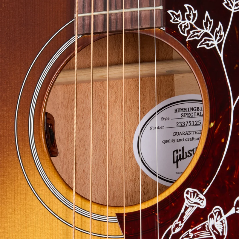 Guitarra Electroacustica Gibson Hummingbird Special MCSSHBSPCHB Satin Honey Burst