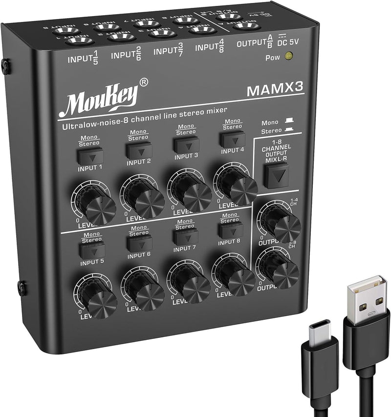 Mezclador Moukey Mk0150 Audio
