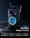 Sistema Karaoke Moukey Mk3017 10" Wooofer