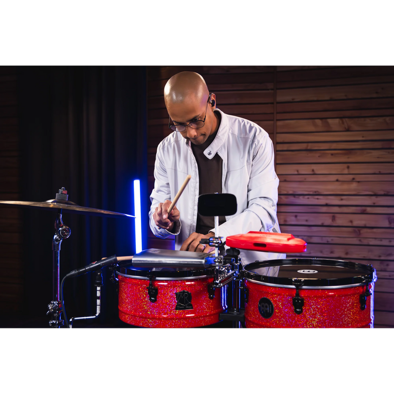 Timbaletas Meinl Mr1415 Manolito Rodriguez Atomic Red