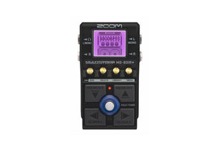 Pedal De Efectos Zoom Guitarra Ms-80ir+