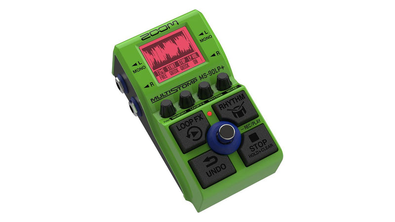 Pedal De Efectos Zoom Guitarra Ms-90lp+ Multi Stomp