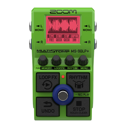 Pedal De Efectos Zoom Guitarra Ms-90lp+ Multi Stomp