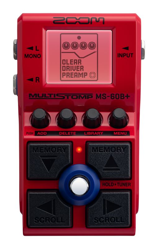Pedal Zoom Ms-60b+ Multi Stomp Bajo