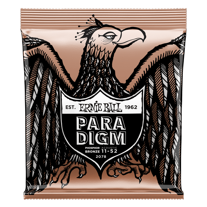 Encordado Para Guitarra Acústica Ernie Ball Paradigm Phosphor Bronze P02078 11–52 — vista 1