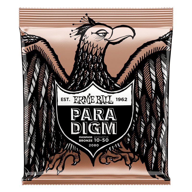 Encordado Para Guitarra Acústica Ernie Ball Paradigm Phosphor Bronze P02080 10–50 — vista 1