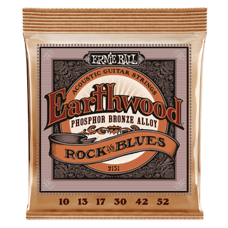 Encordado Ernie Ball Guitarra Acustica Rock & Blues P02151 10-52