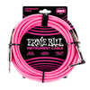 Cable Ernie Ball Braided P06078 10 Pies Rosado Neón — vista 1