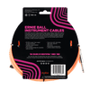 Cable Ernie Ball Braided P06079 10 Pies Naranja Neón — vista 2