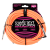 Cable Ernie Ball Braided P06079 10 Pies Naranja Neón — vista 1