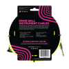 Cable Ernie Ball Braided P06080 10 Pies Amarillo Neón — vista 2
