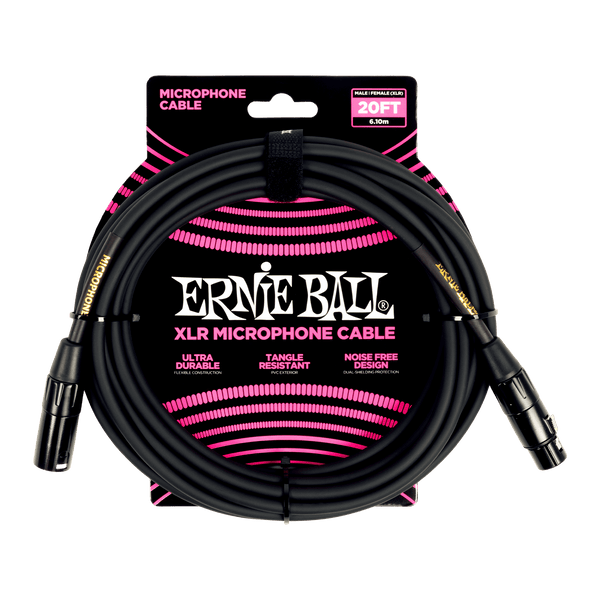 Cable Ernie Ball Para Microfono 20FT P06388