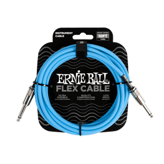 Cable Ernie Ball 10ft P06412 Azul