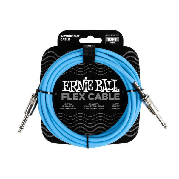 Cable Ernie Ball 10FT P06412 AZUL